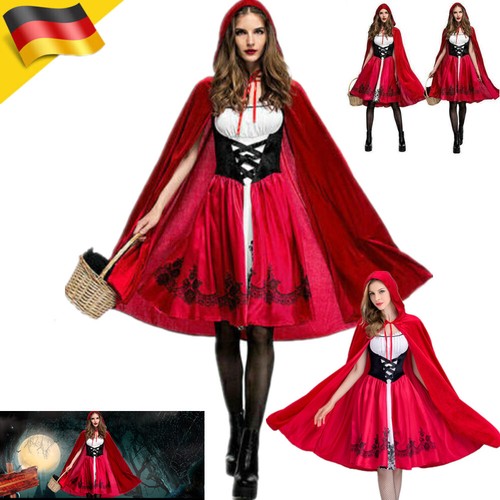 Damen rotkäppchen kostüm - damen,