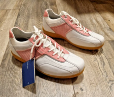 Bally Golf Damen Schuhe Avenida Weiß/Rosa | Leder | Flexitec | Gr. 36–40 2/3