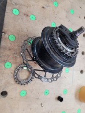 Nuvinci Schaltung mit Gates-Riemen-Satz, Bremsscheibe und Griff