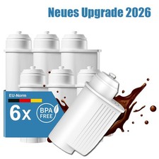 6er Pack Ersatzfilter für Siemens Wasserfilter EQ6 EQ9 S700 für Brita Intenza