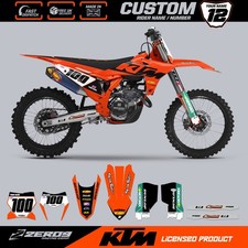 KTM MOTOCROSS GRAFIK, CUSTOM MX GRAFIKKIT, SX SXF EXCF RETRO