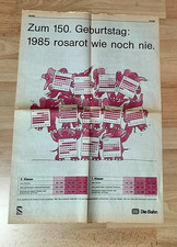 Plakat 57x40 Preisliste DB