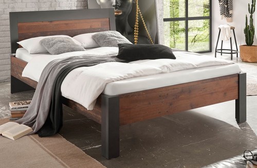 Bett einzelbett grau matera - bett,