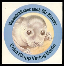 Werbe Aufkleber - Erika Klopp