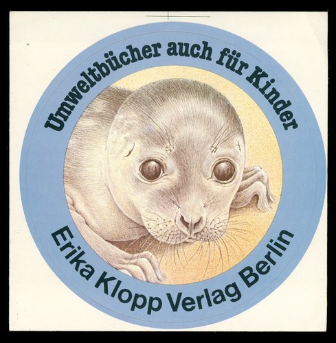 Werbe aufkleber erika klopp - aufkleber,