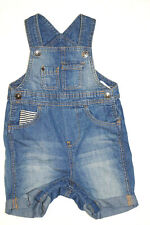 H&M Latzshorts Jeansshorts Gr. 62, 68 blau  NEU