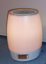 Uhrenradio  Schlummerlicht Dimmer Naturgeräusche Meeresrauschen Vogelgezwitscher