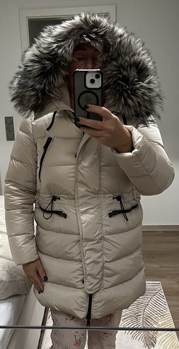Moncler daunenjacke mit echtem - moncler,