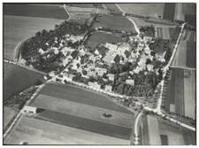 ZZ-3419/ Döbritschen  Dornburg bei Jena   Foto Luftbild  18 x 13 cm ca.1935