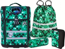 McNeill Schulranzen-Set PERFECTO Kollektion 5-tlg ClickFlex Game Zone