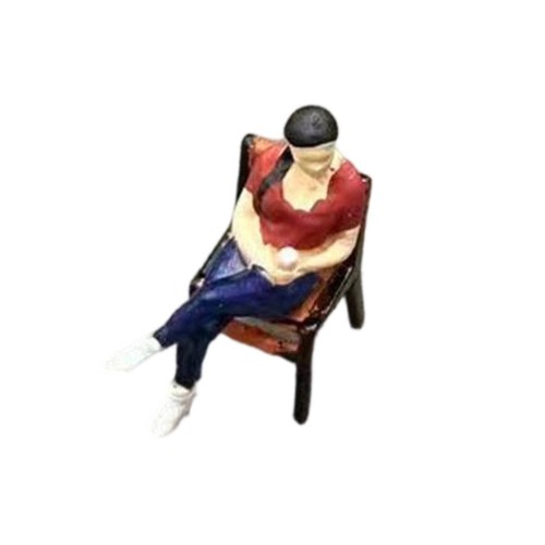 Miniatur diorama figur sitzend - miniatur-diorama-figur,