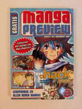 Manga Preview Magazin - August bis November 2007 - Carlsen Comics - Leseprobe