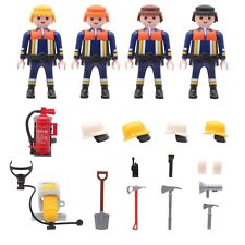 Playmobil Feuerwehr Feuerwehrmann Brandmeister Atemgerät Äxte Ausrüstung Auswahl