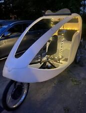 1 Rikscha, Rickshaw, Fahrradtaxi - mit Motor und Akku