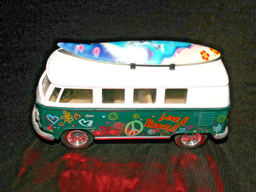 Modellauto surfer van vw - ,