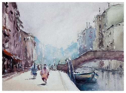 Original aquarell gemälde - original,
