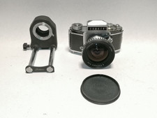 Fotokamera Exakta Varex IIb mit Carl Zeiss Flectogon 4/25 aus Jena +Extras
