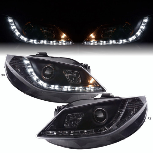 Scheinwerfer set mit led für - scheinwerfer,