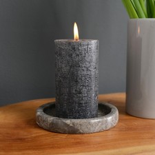 Marmor Tablett Rano 13 cm grau