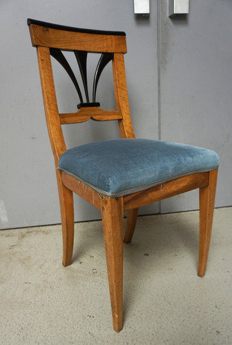 Biedermeier stuhl chair holz - stuhl,