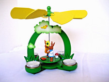 Osterpyramide Holz Teelichtpyramide Lara Clarin Holzkunst Osterhase Deko Ostern