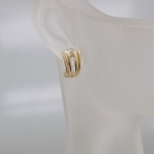 Ohrstecker in 750/18k Gelbgold