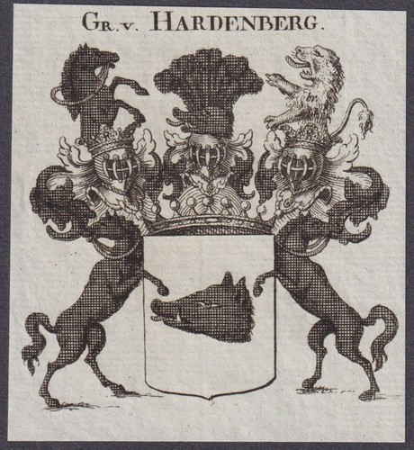 Hardenberg wappen coat - hardenberg,