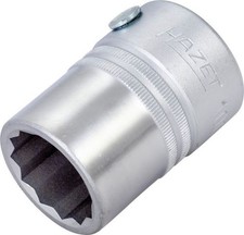 HAZET Nuss Steckschlüsseleinsatz Stecknuss Chrom-Vanadium-Stahl 1000Z-24