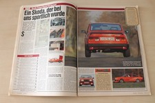 Auto Bild 48/1986 Skoda Coupe