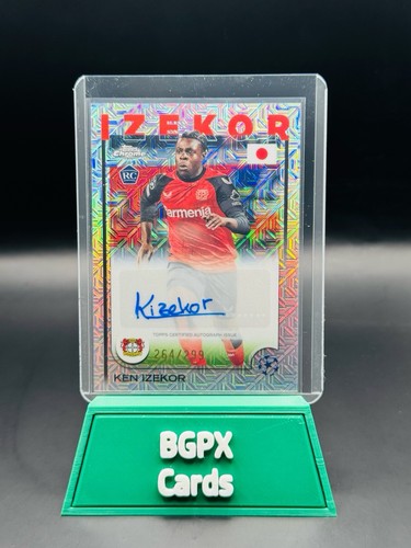 Ken izekor topps chrome - ken, japan