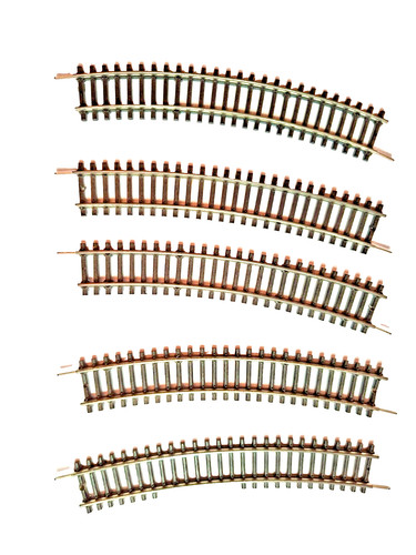 Spur gebogenes gleis - spur,