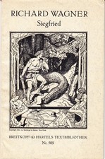 Richard Wagner SIEGFRIED -