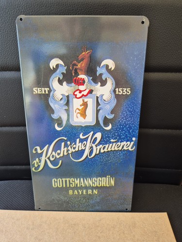 Blechschild bier werbung - ,