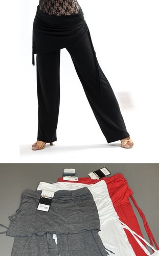 Jazz tanzhose mit raffbarem - tanzhose,
