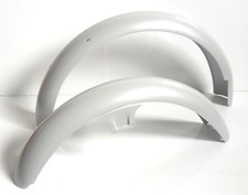 Schutzblech Kotflügel pass für Simson S50 S51 S70 S83 silber pulverbeschichtet