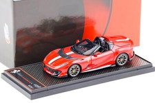 1:43 BBR Ferrari 812 Competizione A Rosso Corsa 322/ silver stripe - Limited 68 