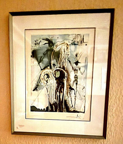 Lithographie salvador dali don - salvador,