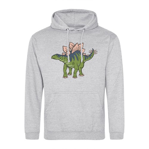 Unisex hoodie stegosaurus - hoodie,
