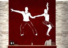 Wandtattoo Tanzen Tänzer Dance Wandaufkleber Wandsticker Premium Seidenmatt LD18