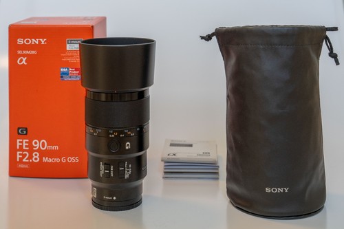 Sony macro objektiv sel - macro-objektiv, 90m28g