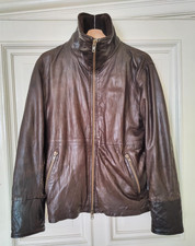 Drykorn: Herren Vintage Lederjacke "Brest" (Gr. 48)