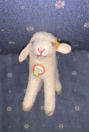 Steiff white lamb 1936 - steiff,