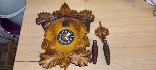 Alte mechanische kuckucksuhr - mechanische,