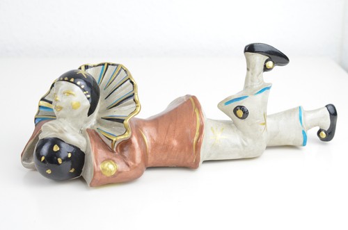 Porzellanfigur gilde clown - ▲,