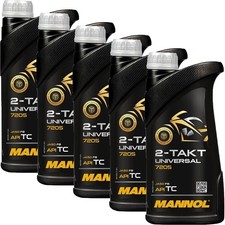 5 LITER MANNOL 2-TAKT UNIVERSAL MOTORÖL 2TAKT 2T ÖL ZWEITAKTÖL API TC JASO FB