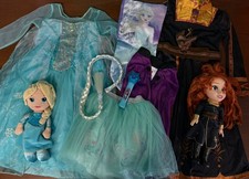 Anna & Elsa Set – 20 Teile – Größe 110/116  Karneval Party Geburtstag