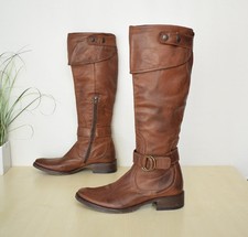 tolle Kurt Geiger Overknee Stiefel Gr. 38 Engschaft Used-Style