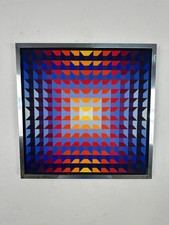 Acryl Bild Yvaral Structure