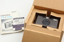 Doppelte Zähne 【Exc + 5 in Box】 Contax T3 Schwarz 35mm Point & Shoot Film...