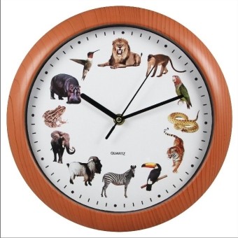 Wanduhr tiere mit passenden - mit,